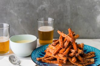 Sharing Plates and a Recipe for Sweet Potato Fries