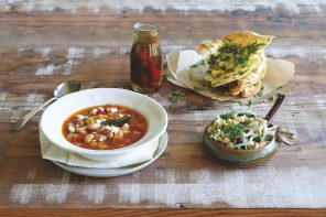 Greek Bean Soup from The Everyday Kitchen by Fast Ed Halmagyi