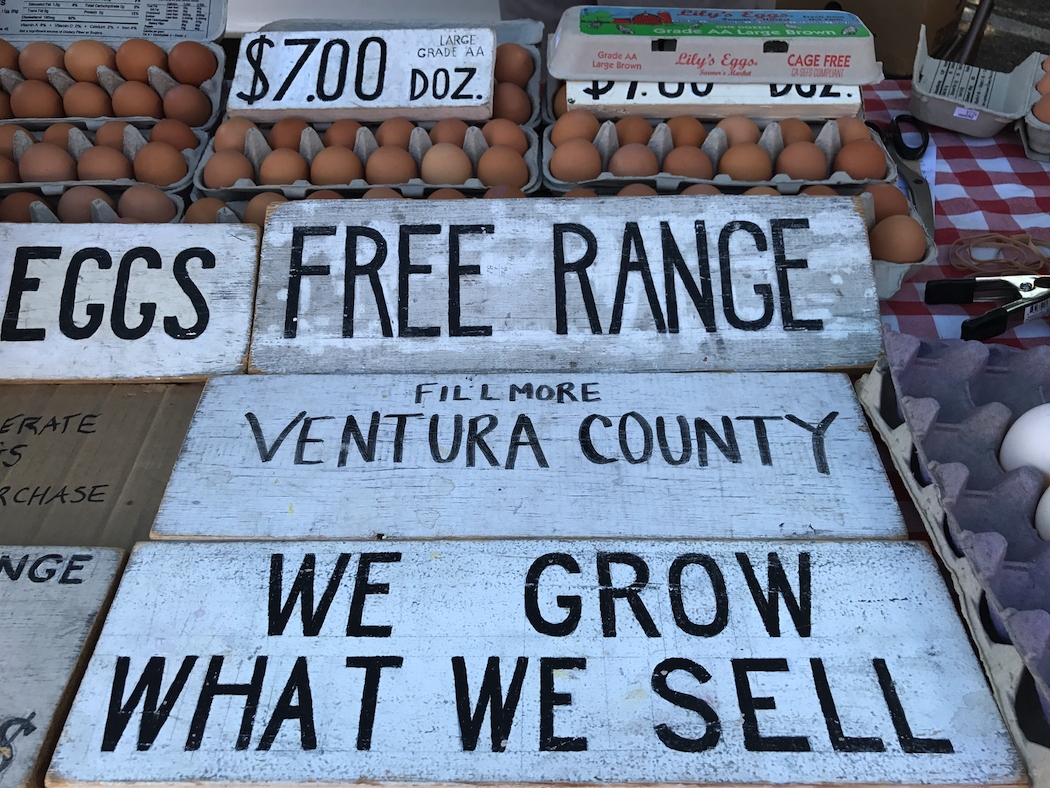 Solvang Farmers Market Eggs