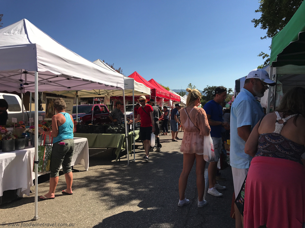 Solvang Farmers Market Stalls