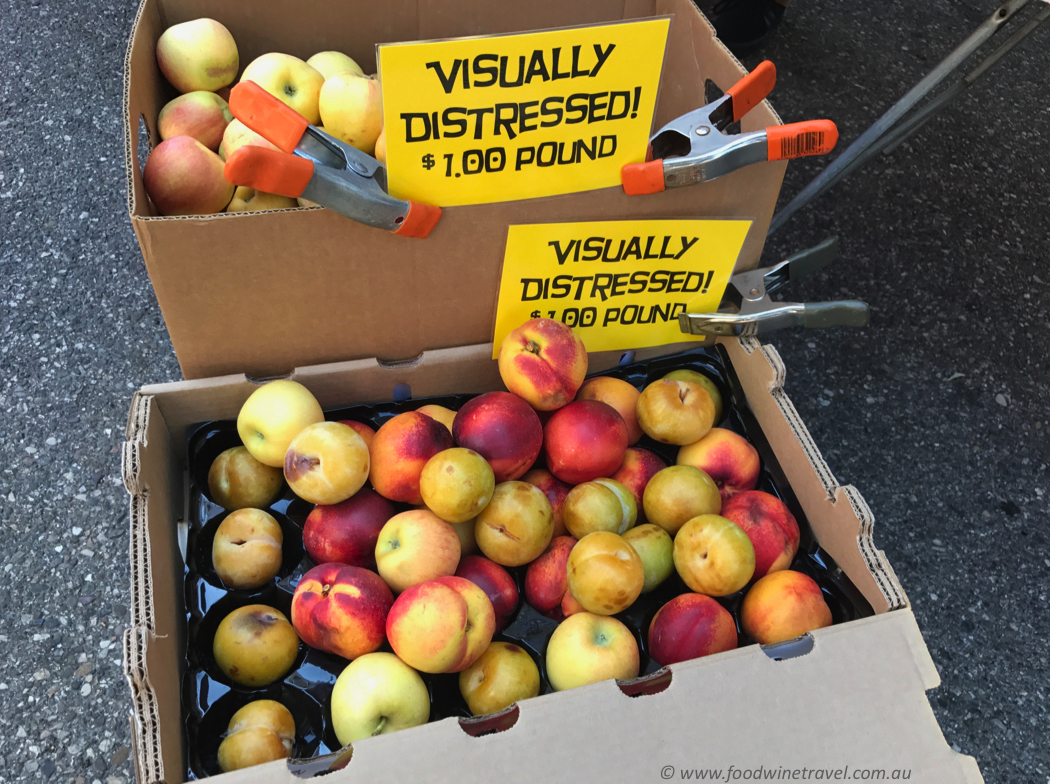 Solvang Farmers Market Visually Distressed Apples