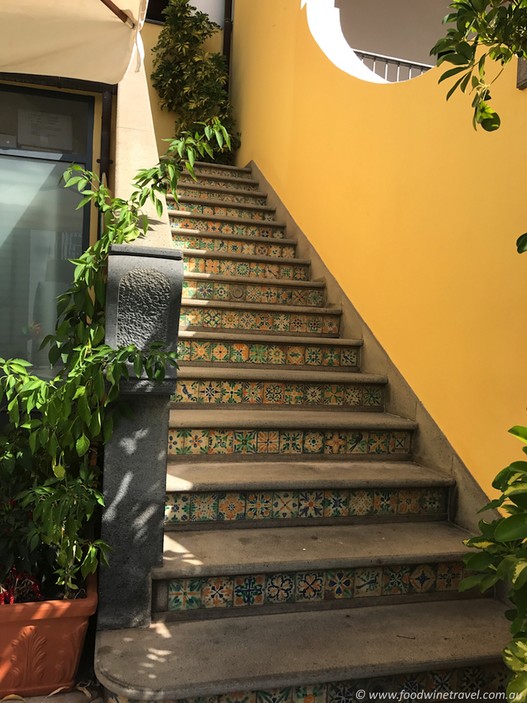 Arciduca Ceramic Tiles On Steps