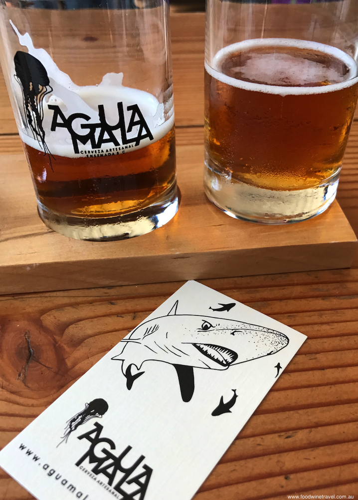 Baja California Agua Mala Beer Flight 2