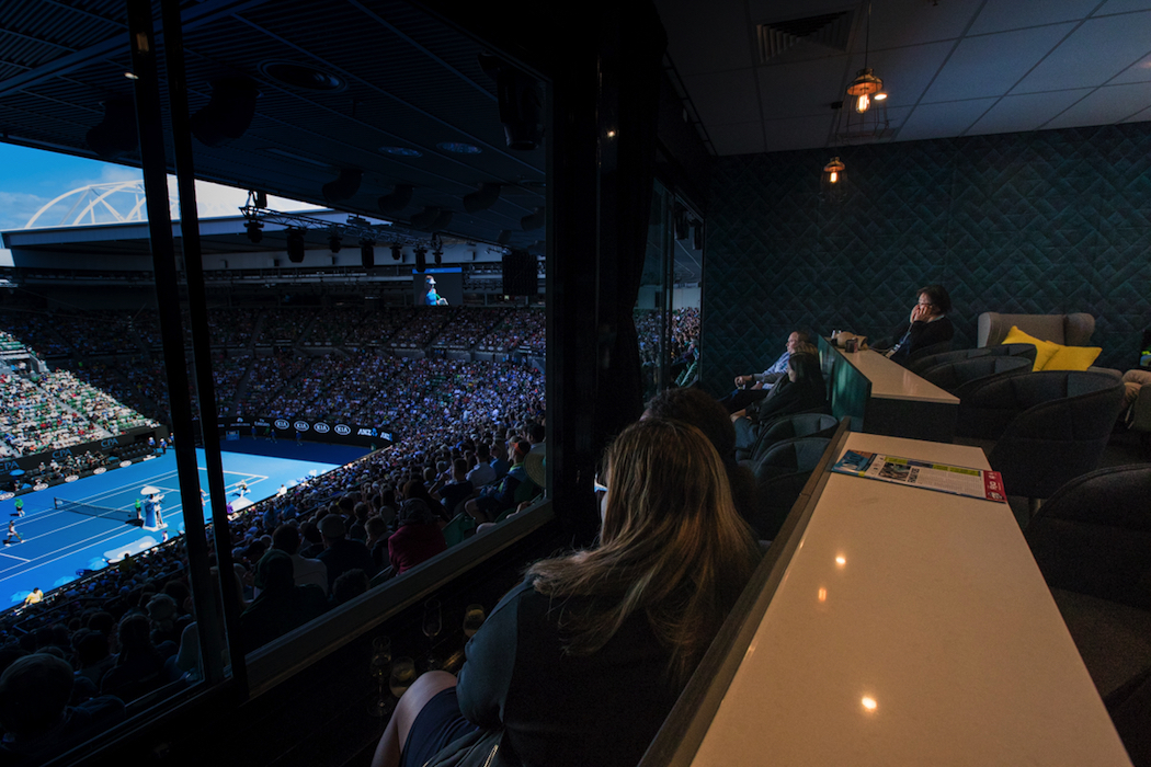 Australian Open Hospitality Launch Superboxes