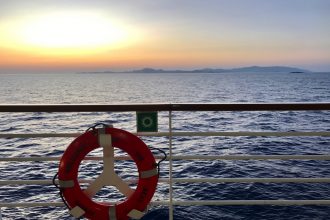 Brilliance of the Seas life buoy