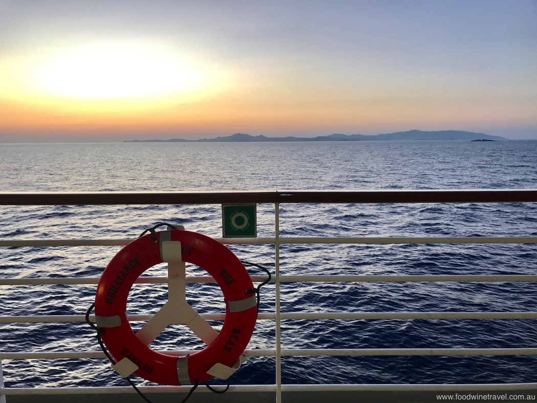 Brilliance of the Seas life buoy