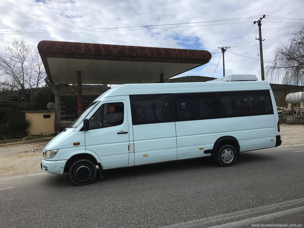Bus Gjirokastër to Durrës Albania