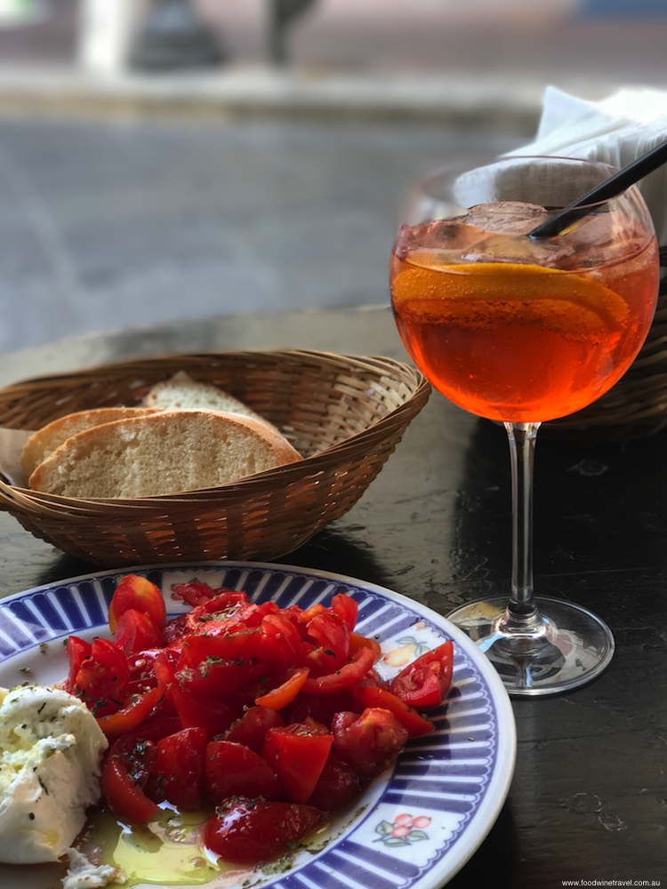 Burrato tomatoes DiVinoinVino Lipari