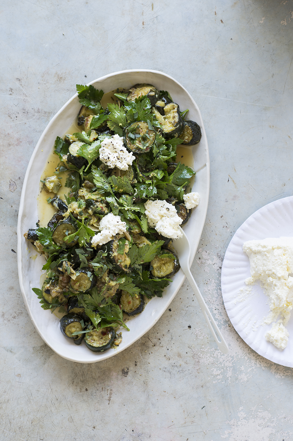 Cornersmith Salads & Pickles warm zucchini salad