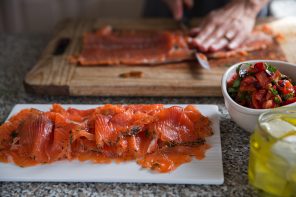 The Great Australian Cookbook Salmon Crostini