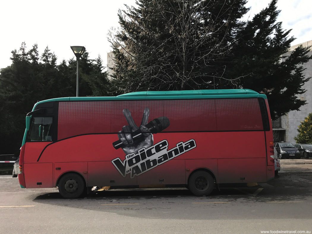 Voice Albania Bus