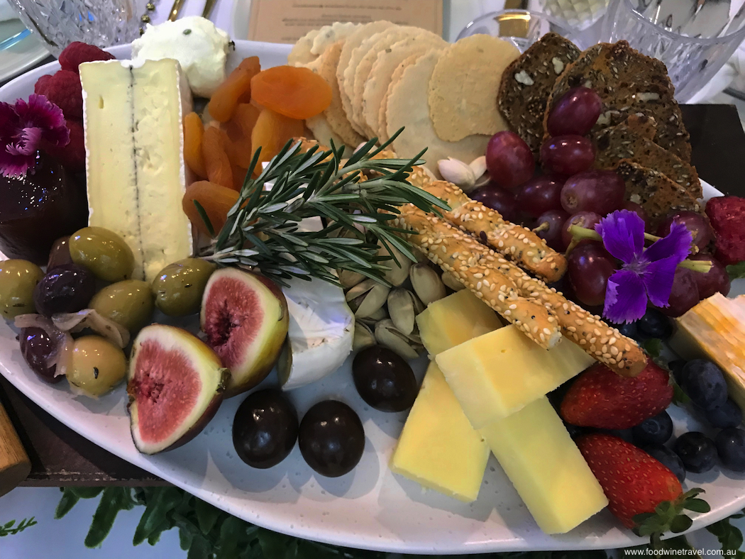 Brisbane Airport Dinner Paddock to Gate cheese platter