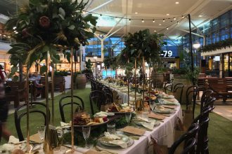 Brisbane Airport Dinner Paddock to Gate