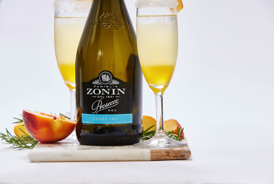 Peach Cocktail Zonin Prosecco