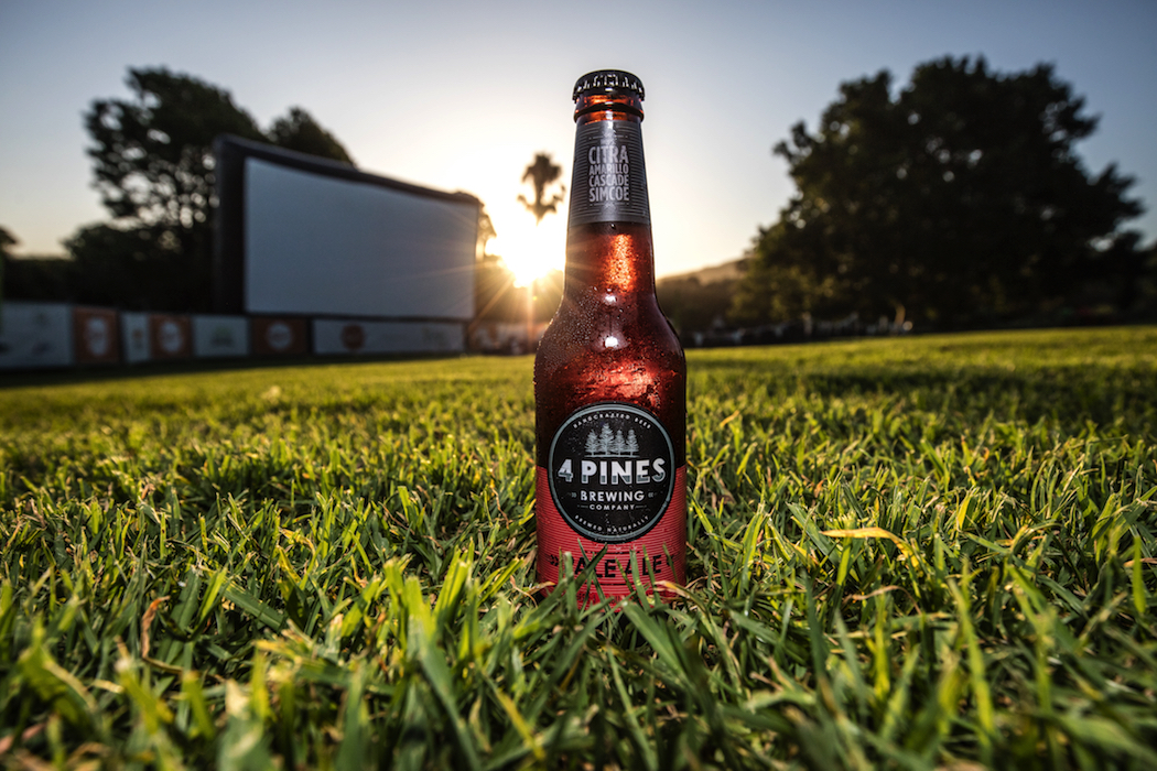 Sunset Cinema In Mount Coot-Tha Botanic Gardens Brisbane 4 Pines Beer