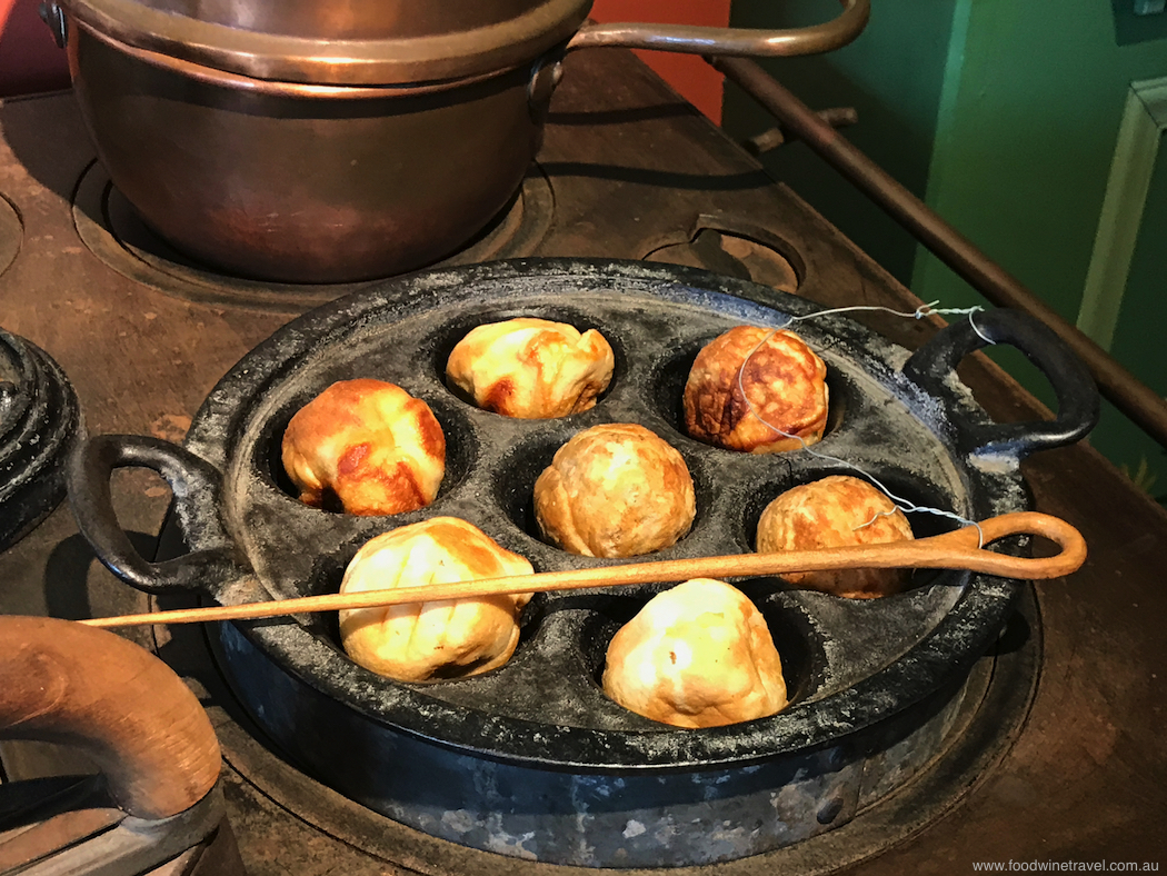 Solvang Aebleskiver Cooking