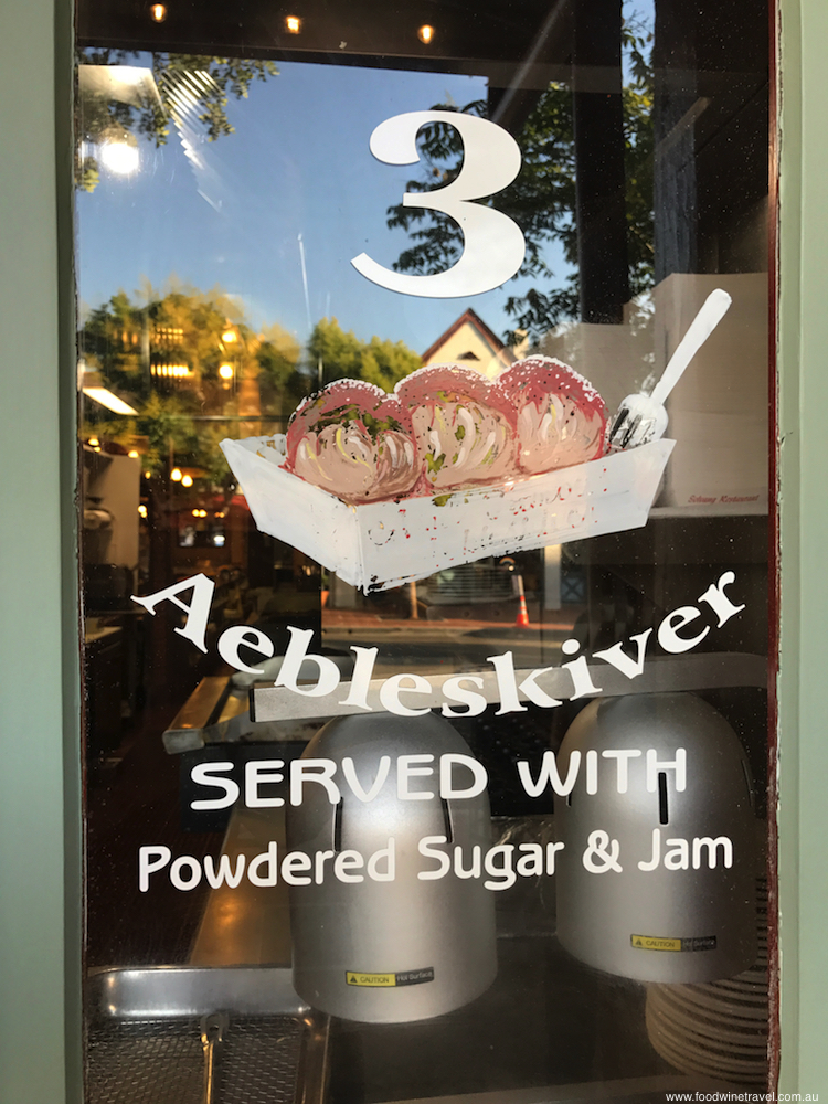 Solvang Aebleskiver Window