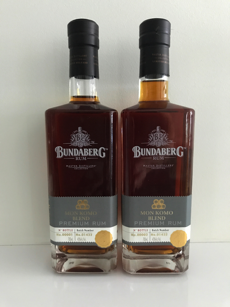 Bundaberg Blend Your Own Rum Mon Komo Bottles