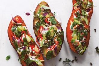 Plantlab: Crafting the Future of Food, by Matthew Kenney Fully Loaded Baked Sweet Potato