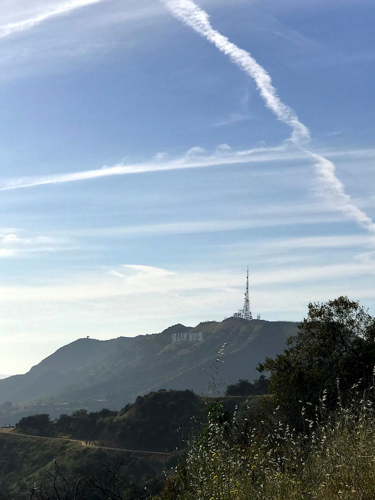 West Hollywood Sunset Hike Hollywood sign