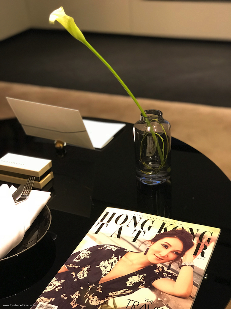 The Murray Hotel Hong Kong Tatler magazine in room