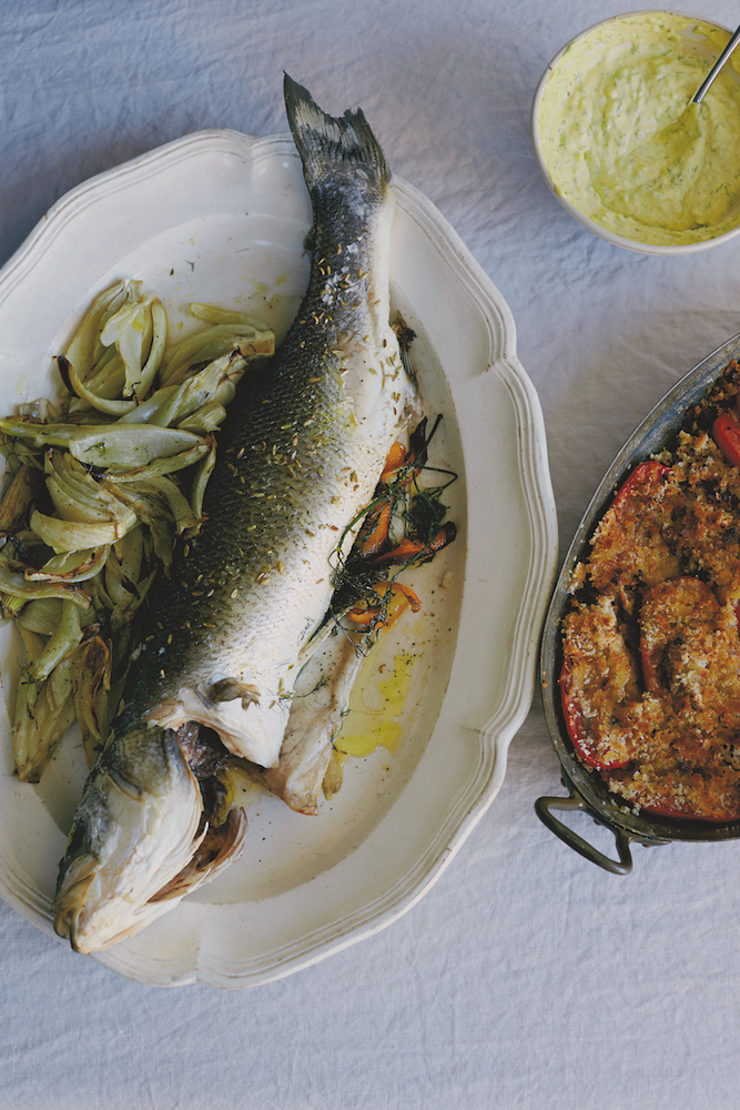 Tomates Provençales aux Anchois, from How To Eat A Peach