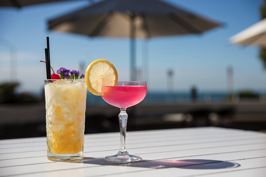 Get into the swing of things at Mon Komo Hotel's Cabana Bar.