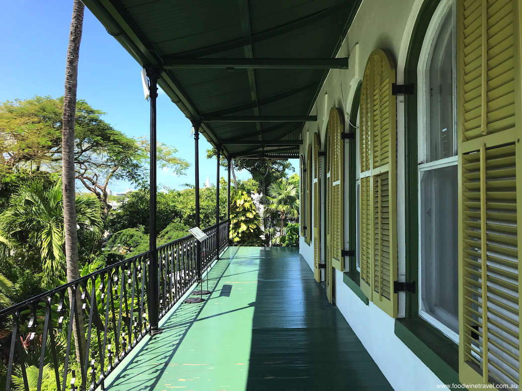 Ernest Hemingway house in Key West
