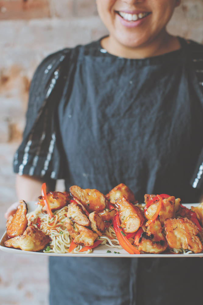 Sweet & Sour Cauliflower with Ramen Noodles, from Family, by Hetty McKinnon.