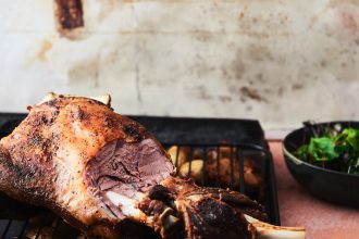 Oven Roasted Lamb Shoulder from The Catalan Kitchen