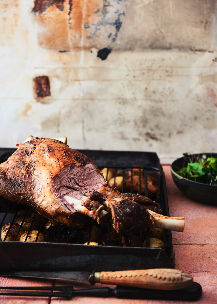 Oven Roasted Lamb Shoulder from The Catalan Kitchen