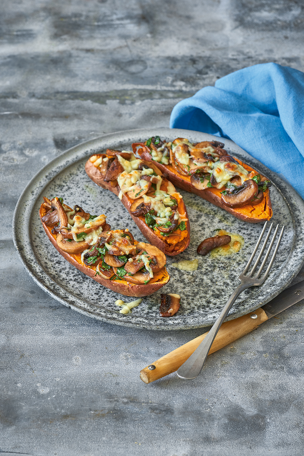 Smothered Sweet Potatoes, from SuperVeg.