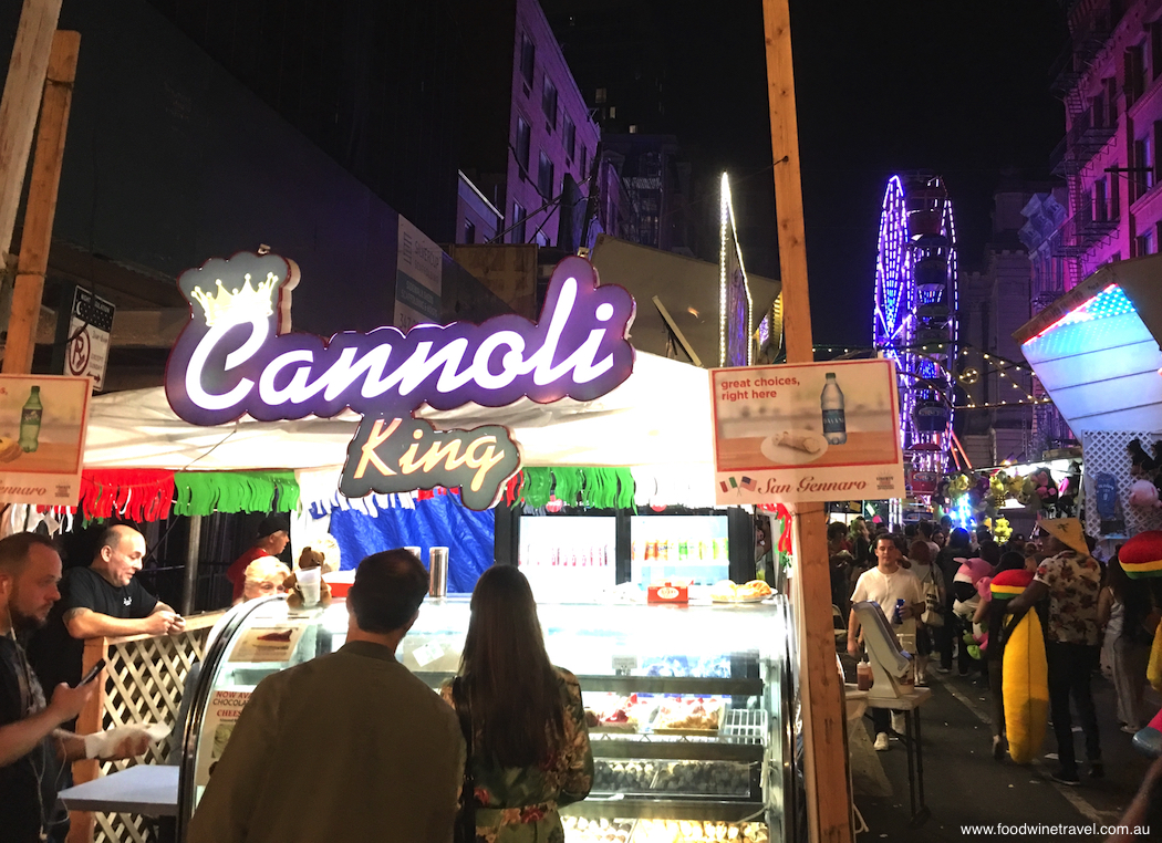 The San Gennaro Feast, where cannoli is king