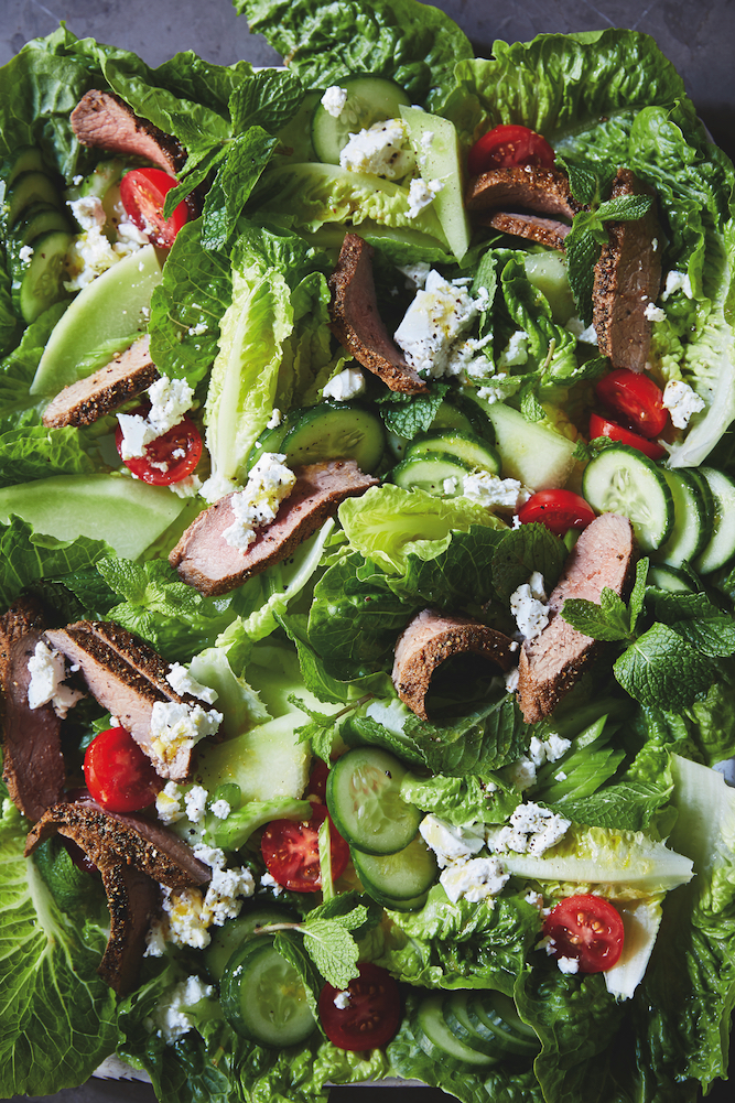 CSIRO Healthy Gut Diet Cumin Lamb HoneyDew Salad