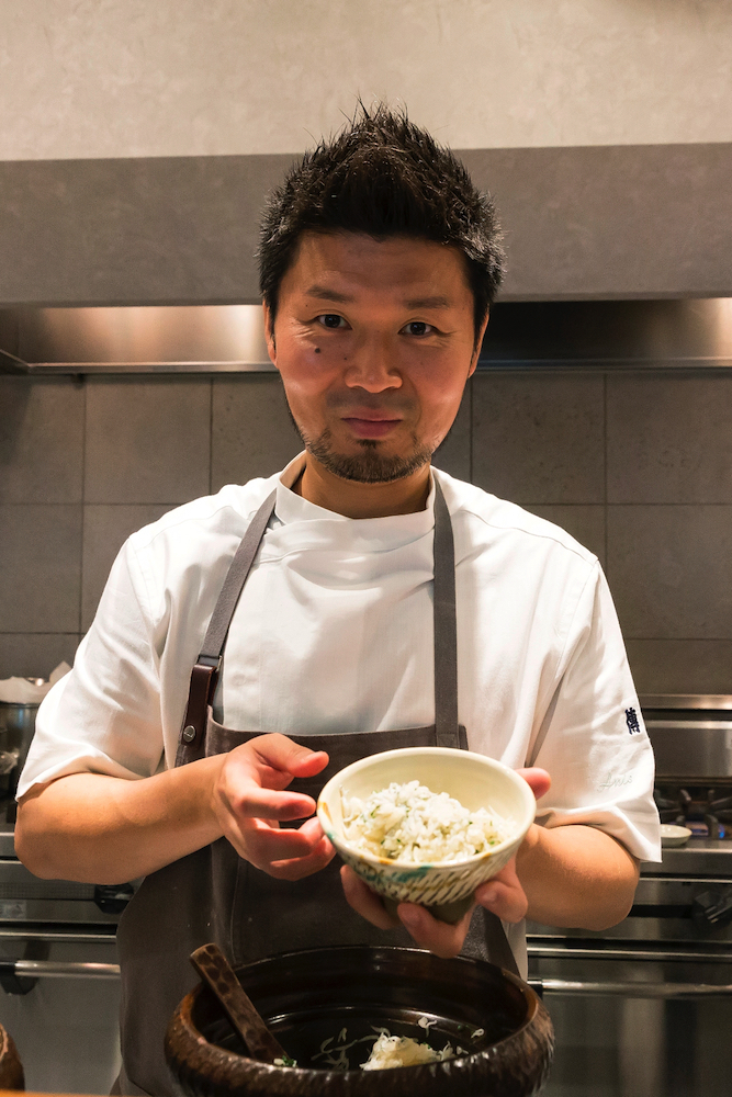 Zaiyu Hasegawa, Den restaurant Tokyo, Japanese chef appearing at Sunshine Coast Curated Plate Festival