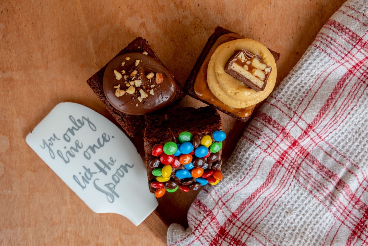 Zoe's Brownies mixed brownies Bite Markets at North Harbour