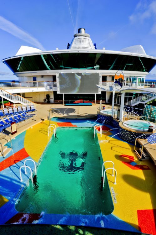 Royal Caribbean Radiance of the Seas Pool Deck