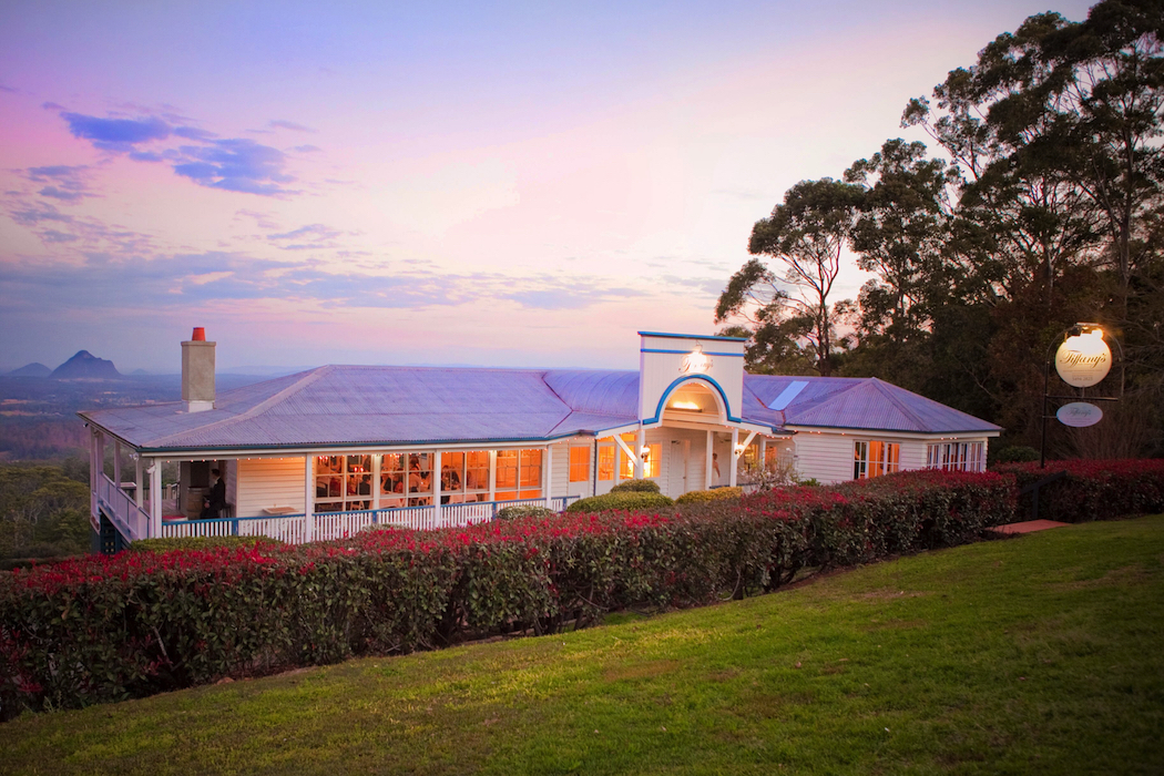 The Curated Plate Sunshine Coast Tiffany's restaurant external view