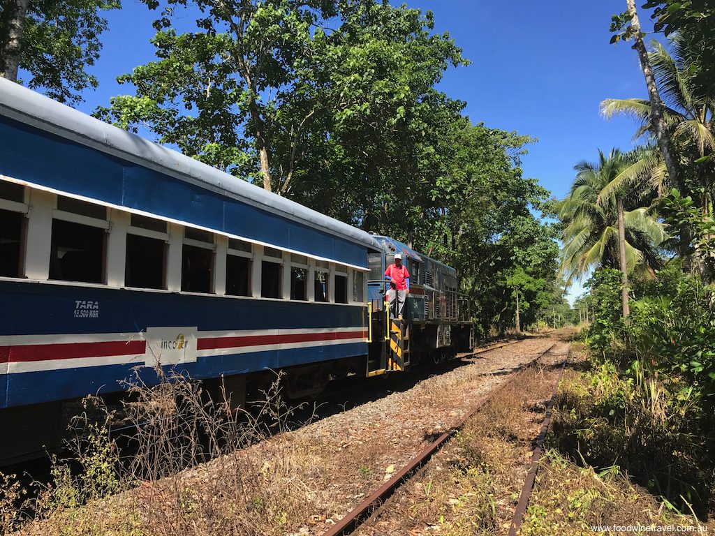 Costa Rica train ride