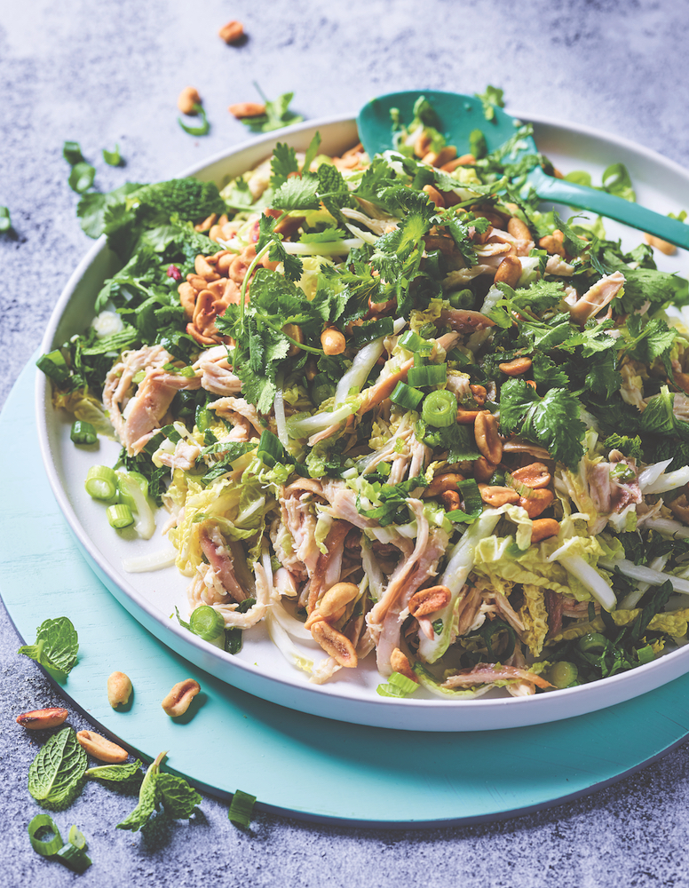Yummy Easy Quick Around The World, Cheat’s Thai Shredded Chicken Salad, Matt Preston