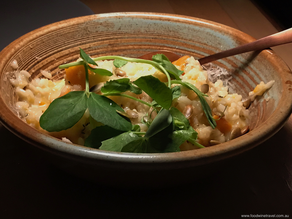 Osbourne Hotel Fortitude Valley roast pumpkin and sage risotto