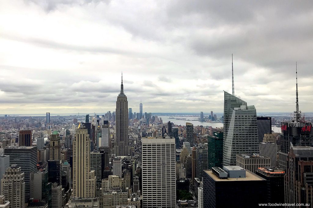 Empire State Building viewed from Top of the Rock