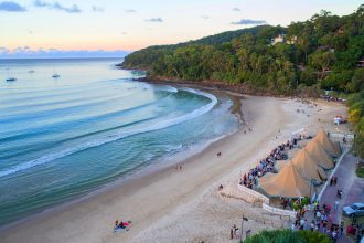 Tipis on Noosa Main Beach @surfshotsnoosa