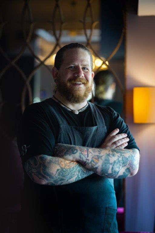 Nick Stapleton, chef at The Balfour Kitchen.