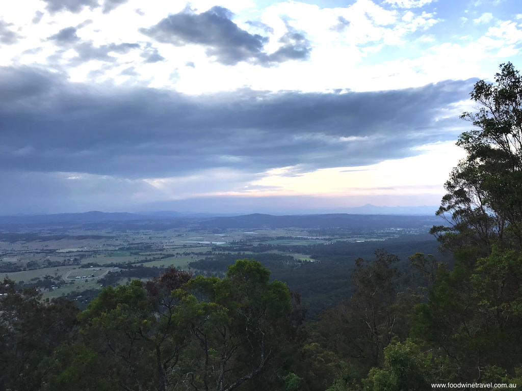 Tamborine Mountain Witches Falls Cottages View From Rotary Lookout on Main Western Road