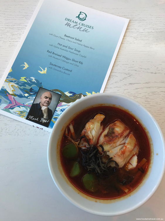 Hot and Sour Soup with Native Australian Freshwater Crayfish