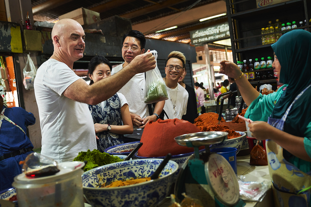 Australian chef Mark Best takes Dream Cruises guests on a market tour.