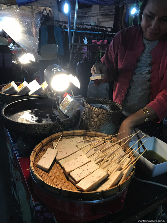 Some of the amazing street food in Sunday Walking Street.