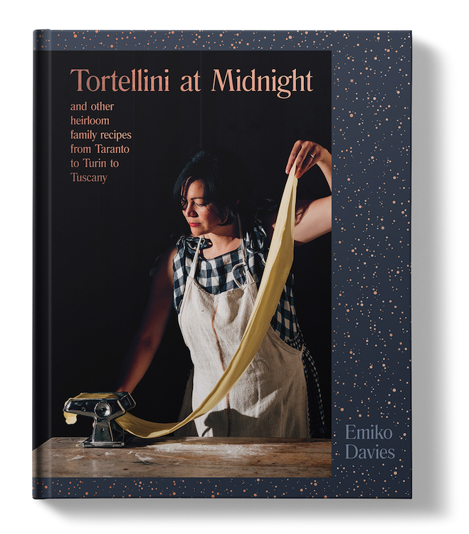 Tortellini At Midnight is the third book from Emiko Davies, a former Canberran now living in Tuscany.