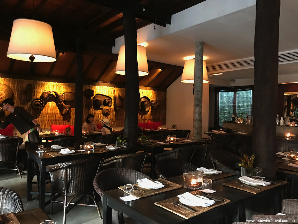 Ruen Tamarind, the signature restaurant at Tamarind Village.